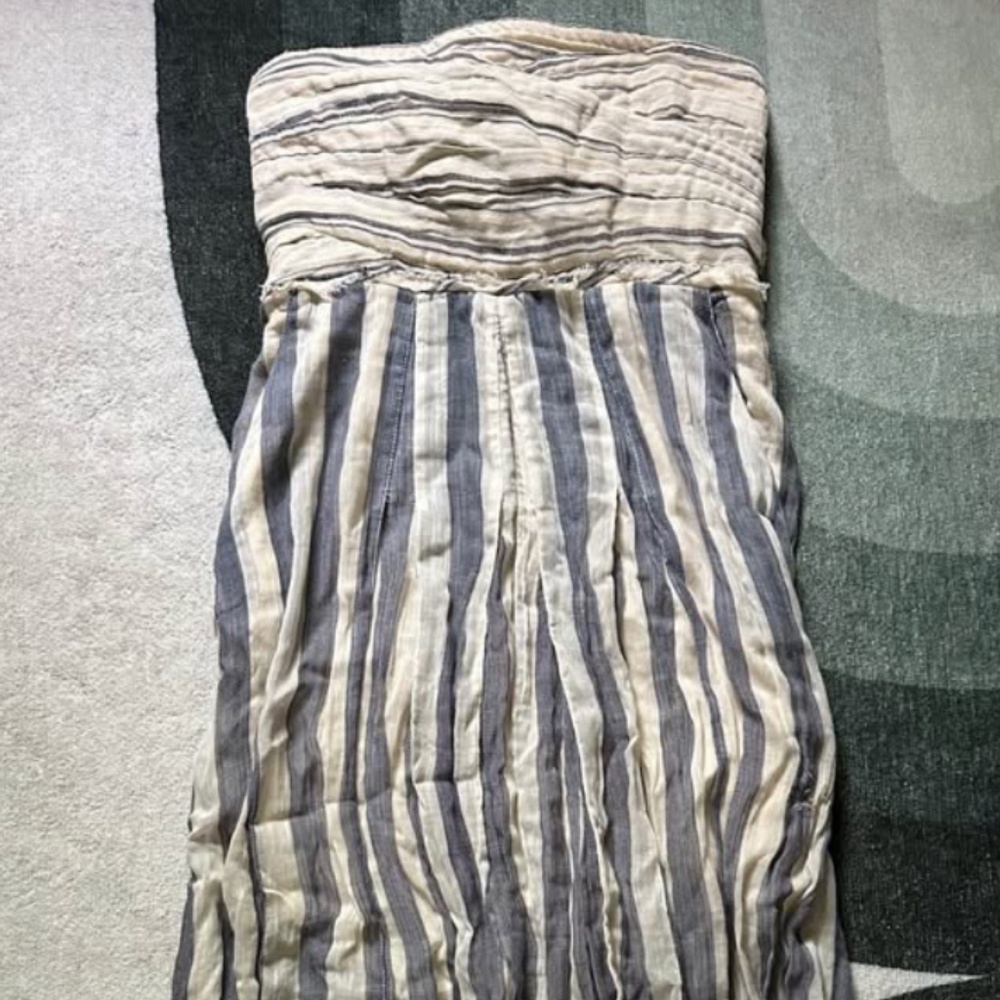 Free People Stripe Me Up strapless maxi dress - Picture 3 of 8